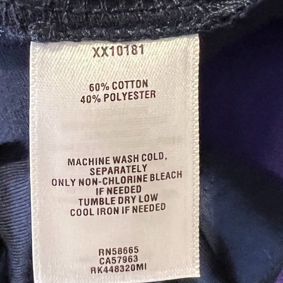 NWOT ABOUND Navy Blue Crew Neck Open Book Club Tee (S) - Picture 7 of 8